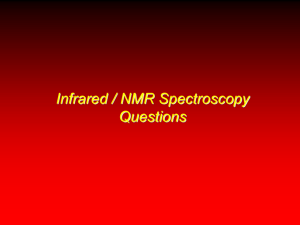 PowerPoint Presentation - Infrared Spectroscopy