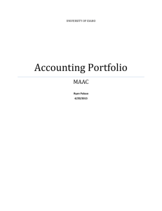 Accounting Portfolio