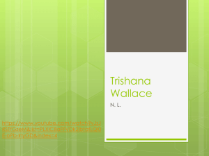 File - Trishana Wallace Nursing Portfolio