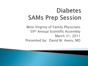 Coronary Artery Disease SAMs Prep Session