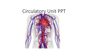 Circulatory Unit PPT