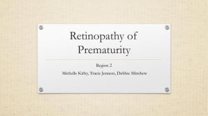 Retinopathy of Premarurity