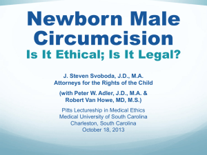 Circumcision - Attorneys for the Rights of the Child