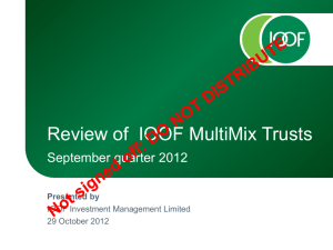 IOOF MultiMix Moderate Trust
