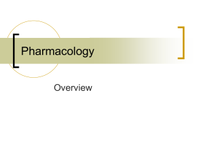 Pharmacology - Pemberton Counseling
