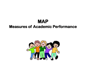 MAP Measures of Academic Performance