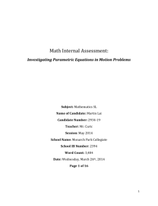 Math Exploration Martin Lai
