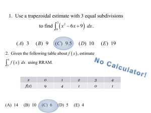 AP Calculus Unit 5 Day 5