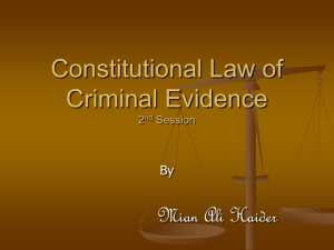 Civil Law and Criminal Law.