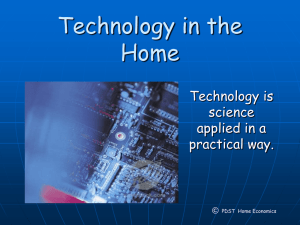 Technology in the Home