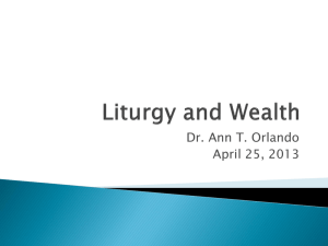 Lecture 12 Liturgy a..