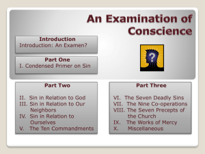 An Examination of Conscience - Discerning Hearts Catholic Podcasts