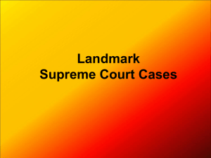 Landmark_Supreme_Court_Cases.ppt