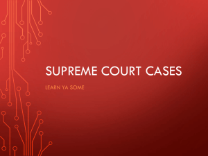 Mr Turley's Supreme Court Notes_Term 4