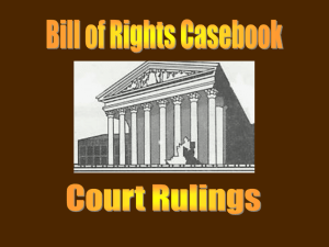 Supreme Court case studies slides