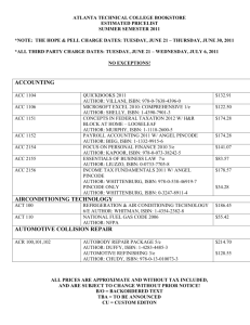 accounting - Atlanta Technical College