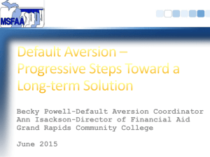 Aversion - Progressive Steps Toward a Long-term Solution