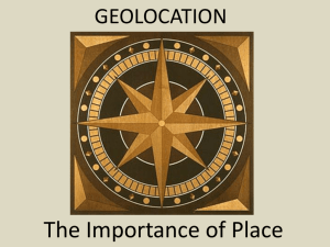Geolocating: