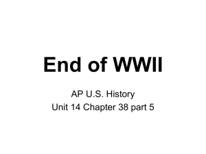Unit-14-2012-Chapter-38pt5-End-of-WWII