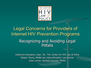 Internet Health Conference and the law- final