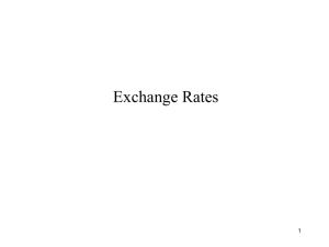 Exchange rates