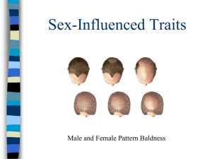 Sex-Influenced Traits