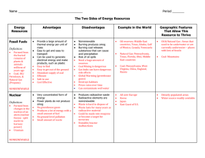 Two Sides to Energy Resources Chart.doc