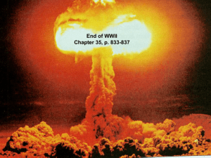 End of WWII - apush