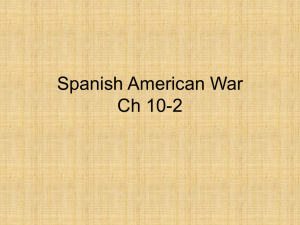 Spanish American War Ch 10-2