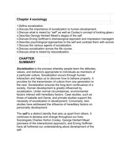 Chapter 4 sociology