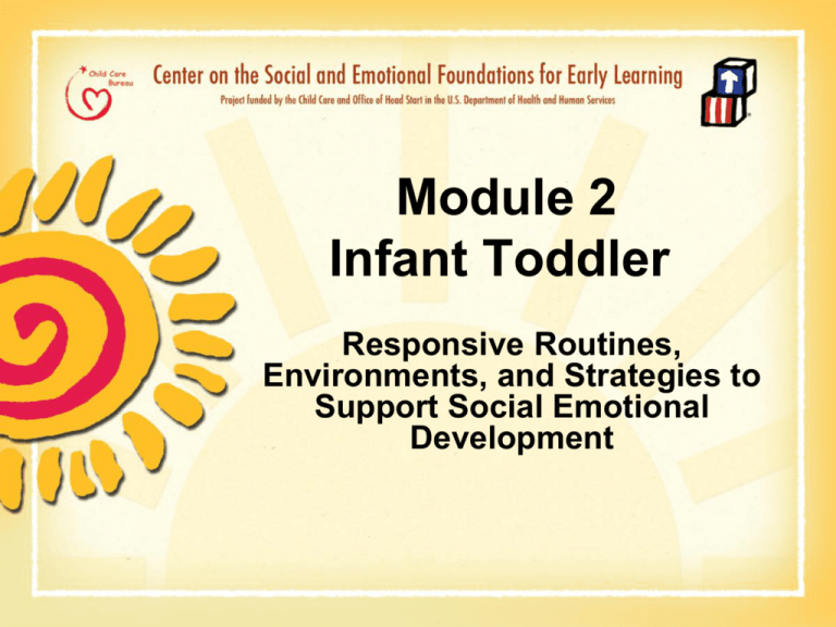 Module 2 Infant Toddler