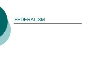 Federalism  - GeorgiaStandards.Org