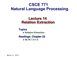 771Lec14-RelationExtraction - CSE