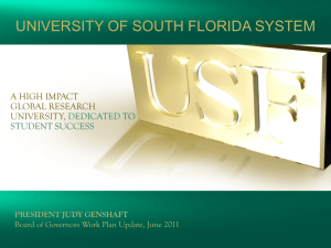 3.2 MB ppt - State University System of Florida