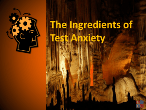 AnxietyIngredients - University of Arkansas