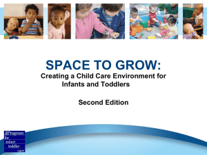 space to grow - The Program for Infant/Toddler Care