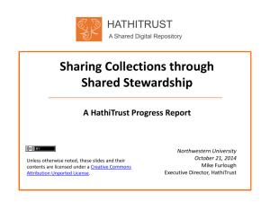 Sharing Collections through Shared