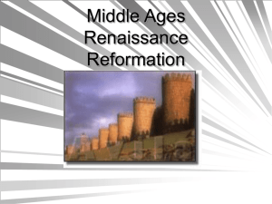 Middle Ages Renaissance - Hostos