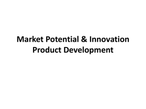 Market Potential & Innovation