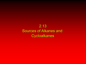 Alkanes