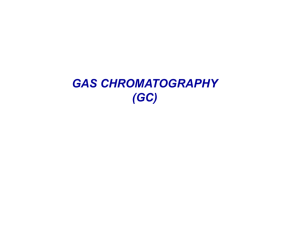 (gc) gas chromatography