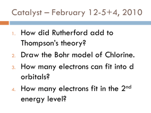 (Electrons Configuration Day 2, Review)