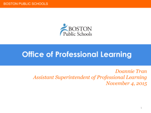 Office of Professional Learning