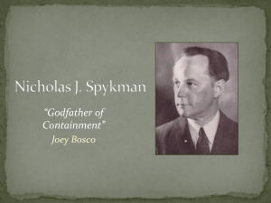 Nicholas J. Spykman