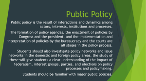 Public Policy - Hackettstown School District