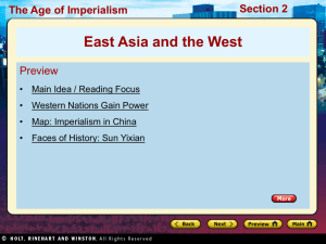 25.2 East Asia and the West