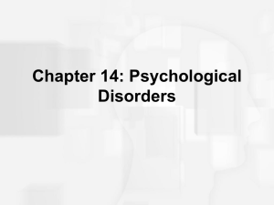 Ch 14 Disorders