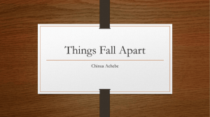 Things Fall Apart - Lakewood City Schools