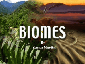 Biomes Prj