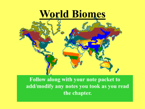 Biomes ppt